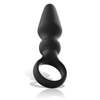 BLACK&SILVER - OZZY POTENTE PLUG ANAL SILICONA - Sensuana.es