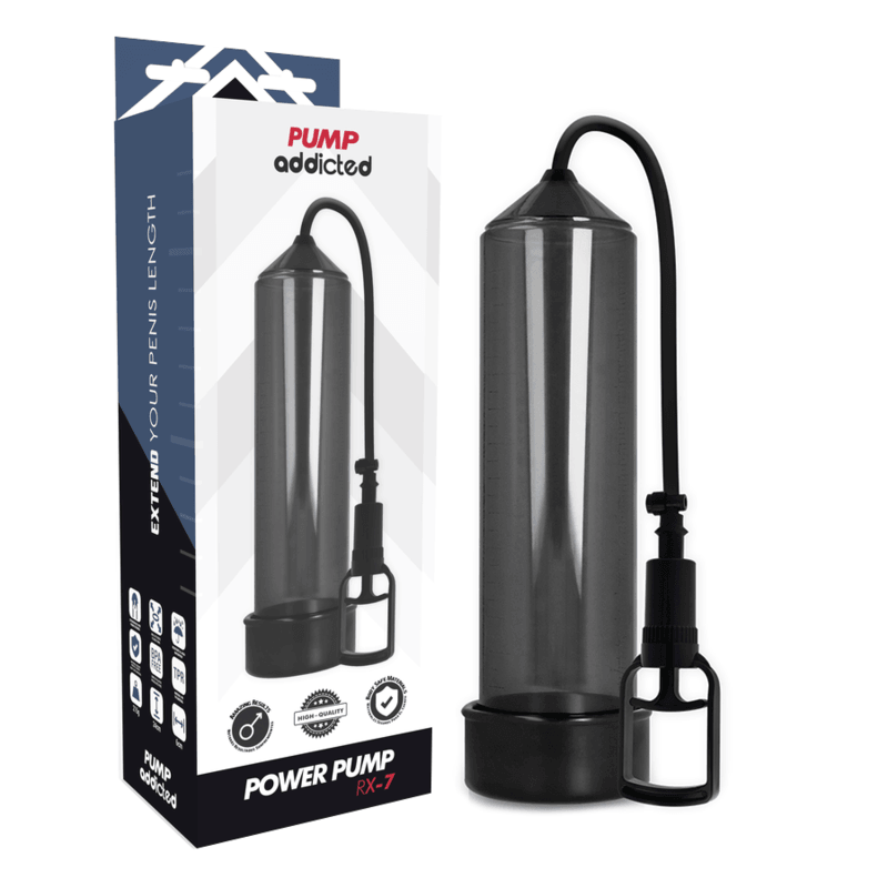 PUMP ADDICTED - BOMBA ERECCIÓN RX7 TRANSPARENTE - Sensuana.es