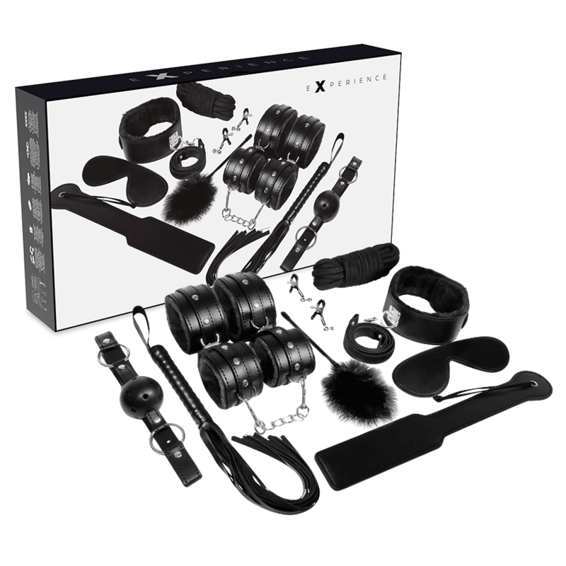 EXPERIENCE - BDSM FETISH KIT SERIE BLACK - Sensuana.es