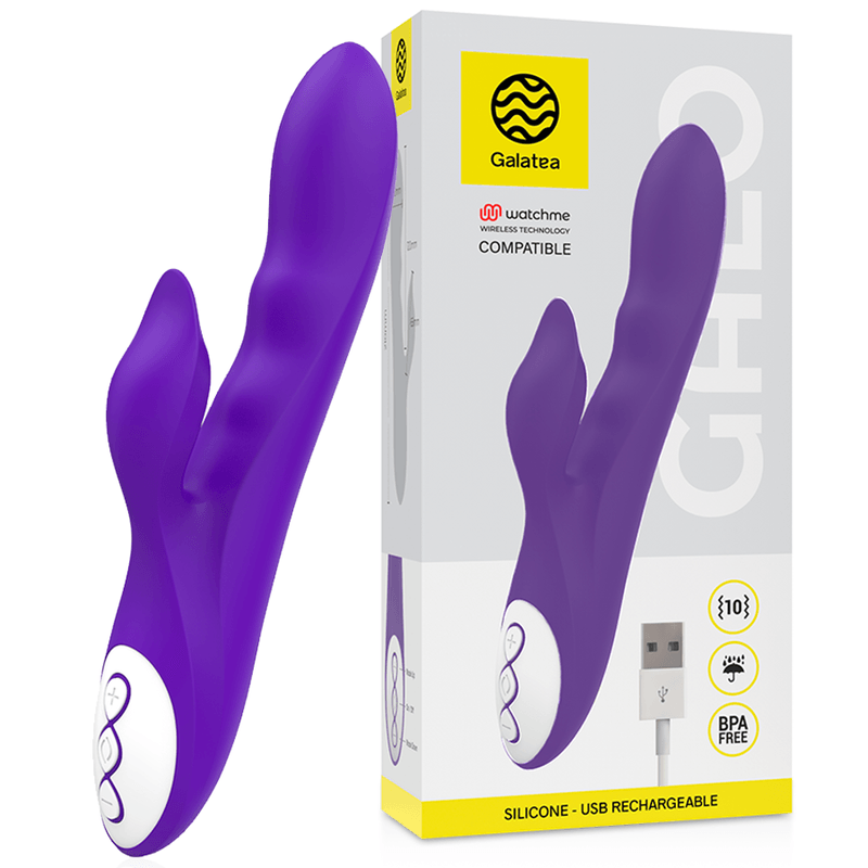 GALATEA - GALO VIBRADOR LILA COMPATIBLE CON WATCHME WIRELESS TECHNOLOGY - Sensuana.es