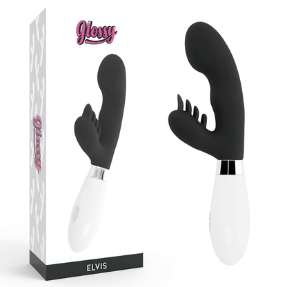 GLOSSY - ELVIS RABBIT NEGRO - Sensuana.es