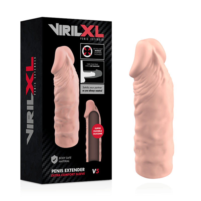 VIRILXL - LIQUID SILICONE V5 NATURAL PENIS EXTENSION