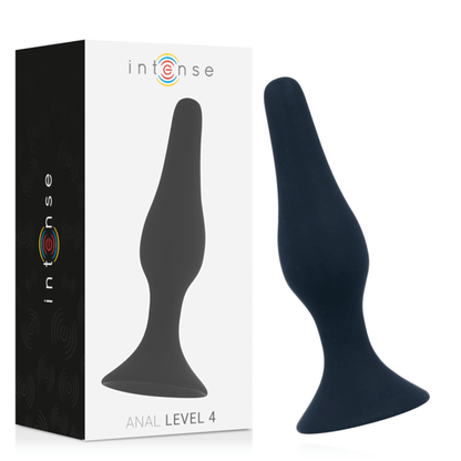 INTENSE - ANAL LEVEL 4 15.5CM NEGRO - Sensuana.es