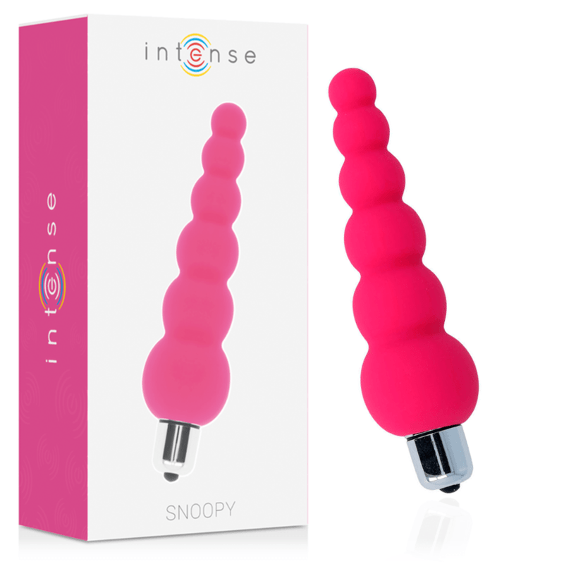 INTENSE - SNOOPY 7 SPEEDS SILICONE ROSA INTENSO - Sensuana.es