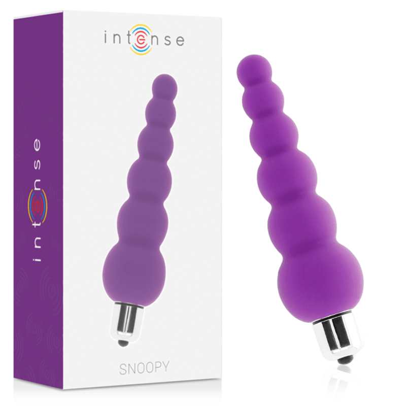 INTENSE - SNOOPY 7 SPEEDS SILICONE LILA - Sensuana.es