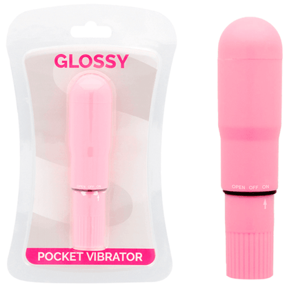 GLOSSY - POCKET VIBRADOR ROSA - Sensuana.es