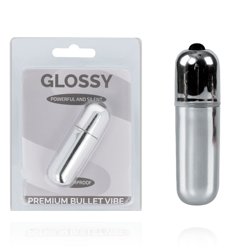 GLOSSY - PREMIUM VIBE BALA VIBRADORA 10V SILVER - Sensuana.es