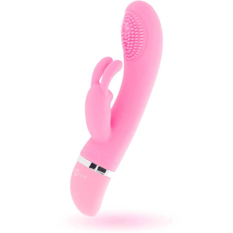 INTENSE - SUSY VIBRADOR OSCILANTE SILICON RABBIT ROSA - Sensuana.es