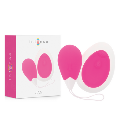 INTENSE - JAN HUEVO VIBRADOR CONTROL REMOTO ROSA - Sensuana.es