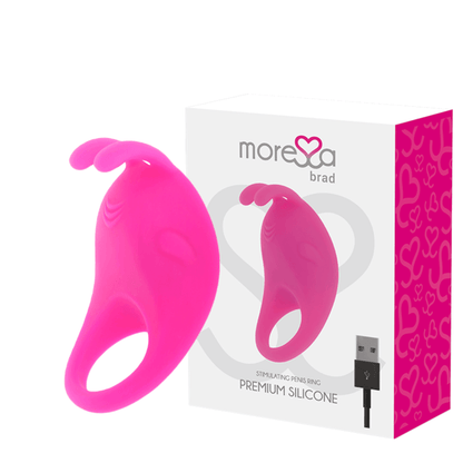 MORESSA - BRAD PREMIUM SILICONE RECARGABLE ROSA - Sensuana.es