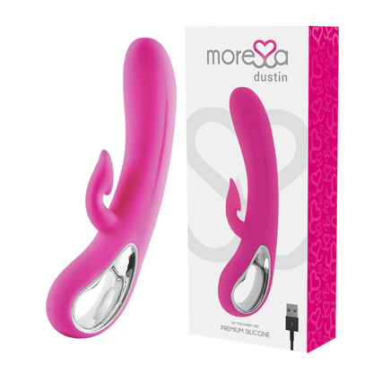 MORESSA - DUSTIN SUCCION CLITORIAL Y POTENTE VIBRACION PREMIUM SILICONE RECARGABLE - Sensuana.es