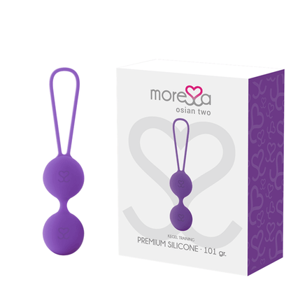 MORESSA - OSIAN TWO PREMIUM SILICONA LILA - Sensuana.es