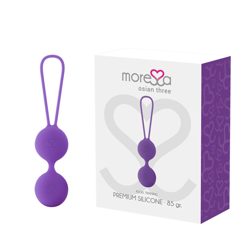 MORESSA - OSIAN THREE PREMIUM SILICONA LILA - Sensuana.es