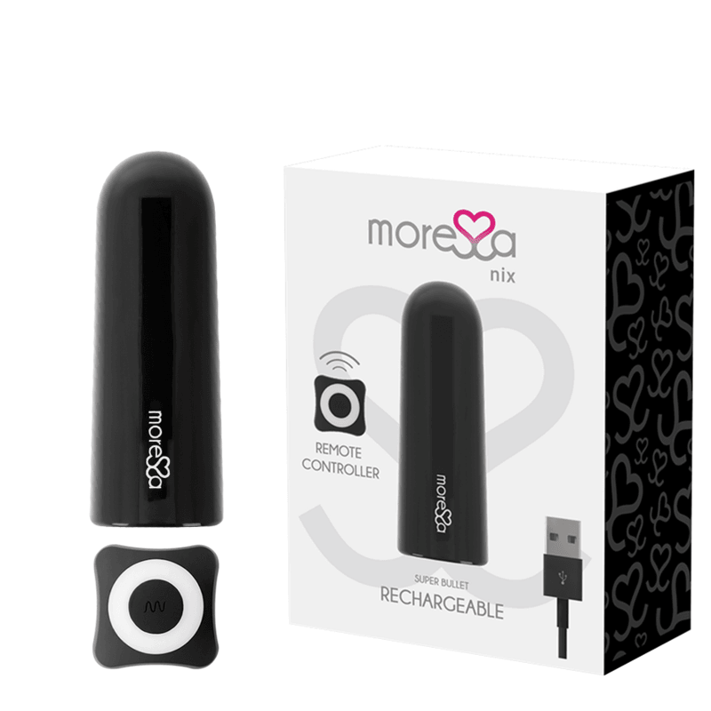 MORESSA - NIX VIBRADOR CONTROL REMOTO NEGRO - Sensuana.es