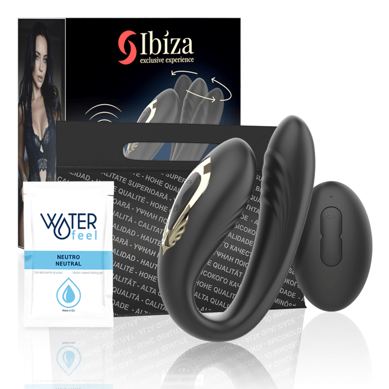 IBIZA - PINZA CON ROTACIÓN Y VIBRACIÓN - Sensuana.es