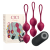 CICI BEAUTY - PREMIUM SILICONE 3 VIBRANDO KEGEL BEADS CONTROLE REMOTO