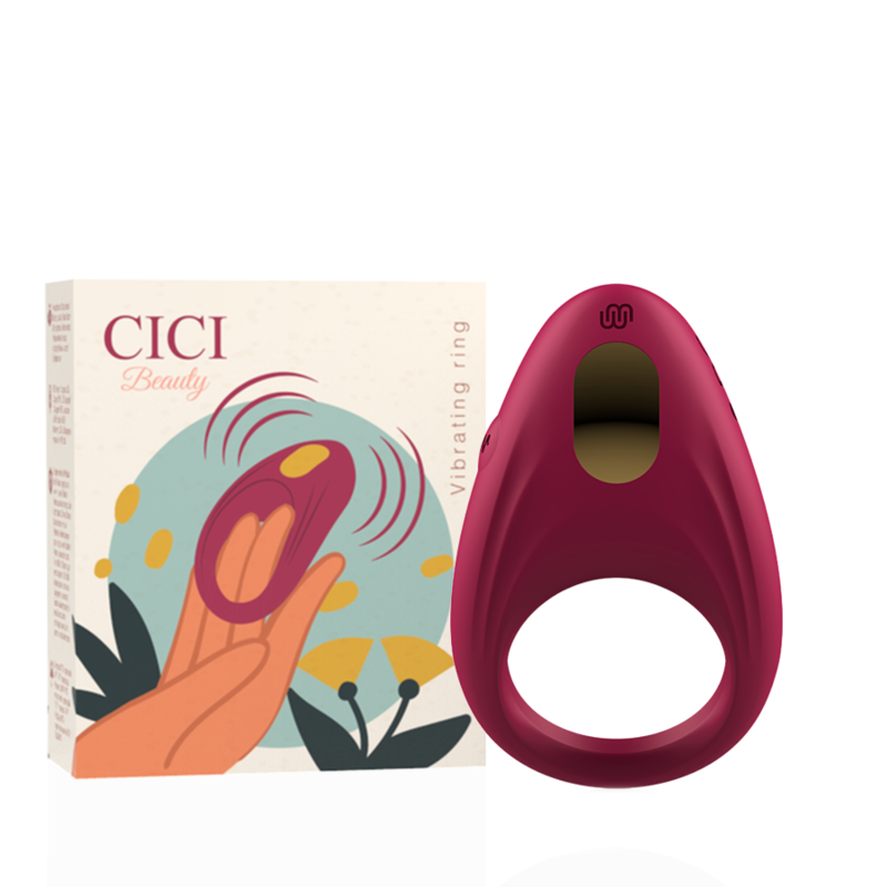 CICI BEAUTY - ANEL VIBRADOR DE SILICONE PREMIUM