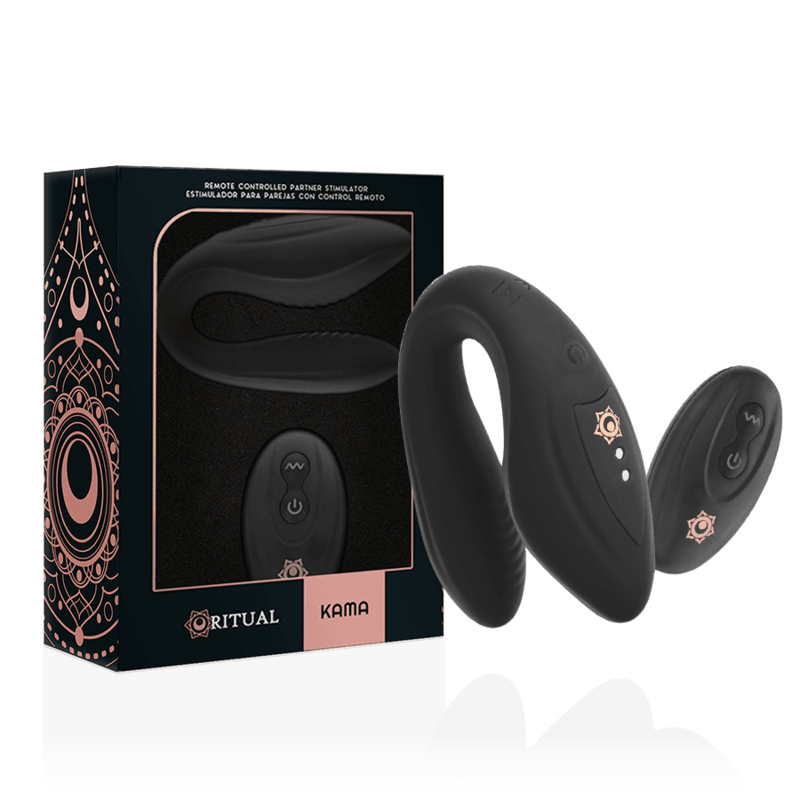 RITHUAL - KAMA CONTROL REMOTO PARA PAREJAS AZABACHE - Sensuana.es