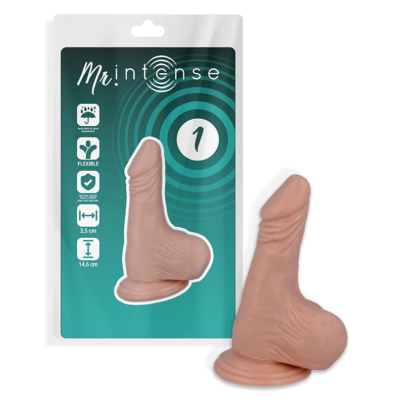 MR INTENSE - 1 PENE REALISTICO 14.6 CM -O- 3.5 CM - Sensuana.es