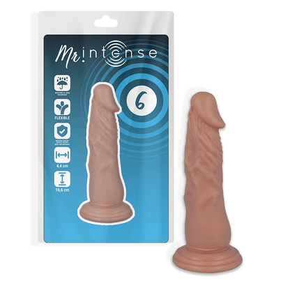 MR INTENSE - 6 PENE REALISTICO 16.6 CM -O- 4.4 CM - Sensuana.es