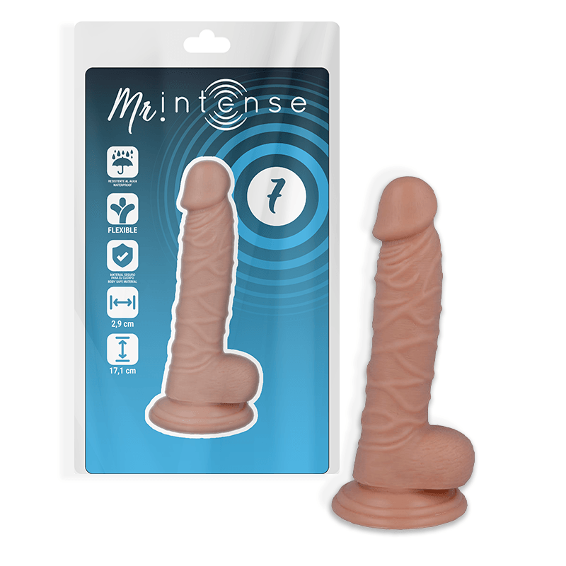 MR INTENSE - 7 PENE REALISTICO 17.1 CM -O- 2.9 CM - Sensuana.es