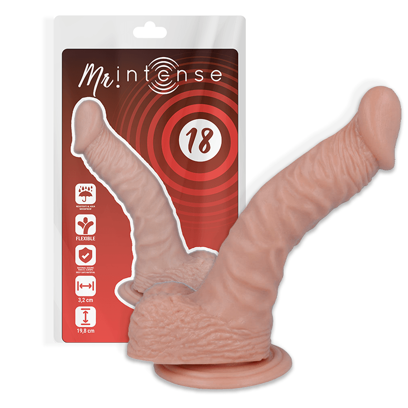 MR INTENSE - 18 PENE REALISTICO 19.8 CM -O- 3.2 CM - Sensuana.es