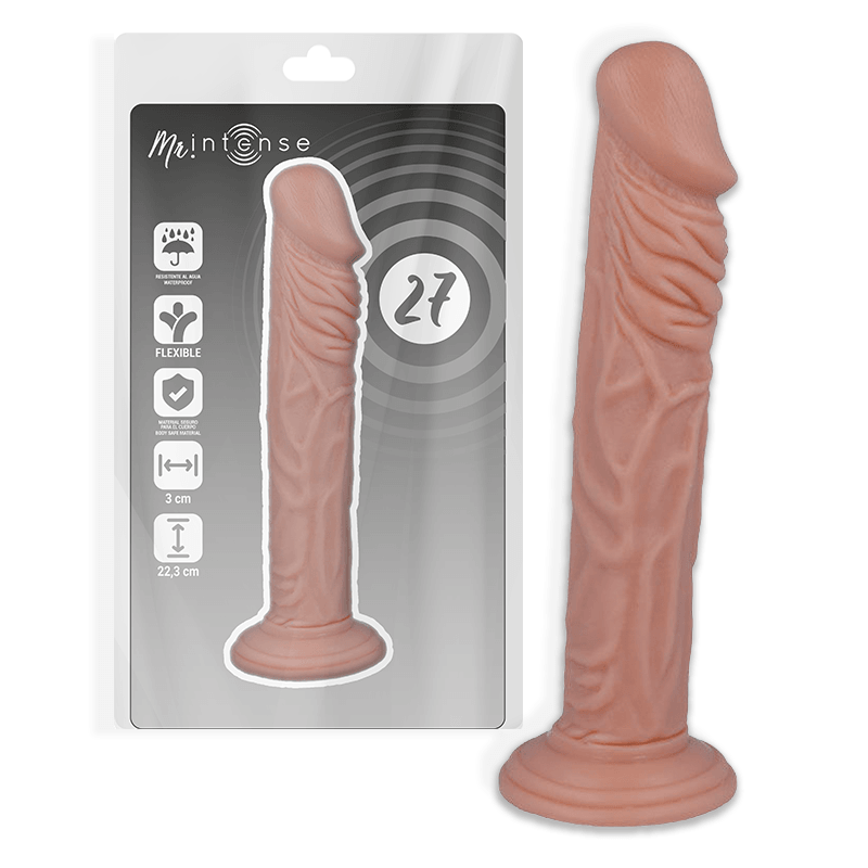 MR INTENSE - 27 PENE REALISTICO 22.3 CM -O- 4 CM - Sensuana.es