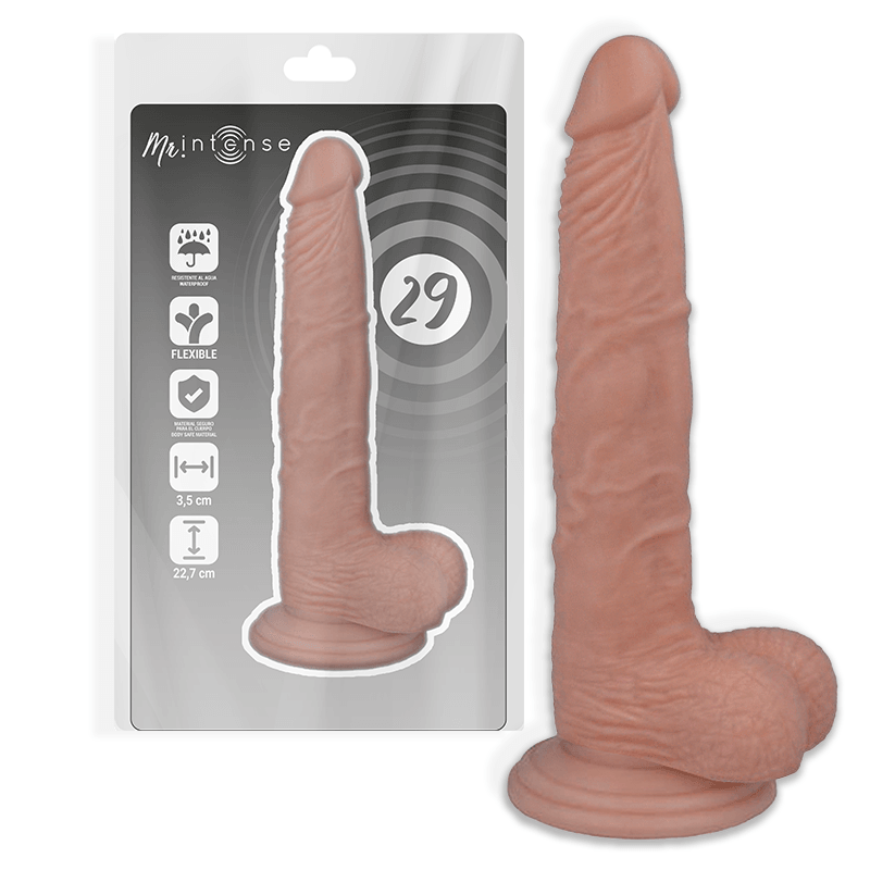 MR INTENSE - 29 PENE REALISTICO 22.7 CM -O- 3.5 CM - Sensuana.es