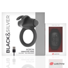 BLACK&SILVER - AGRON REMOTE CONTROL COCKRING WATCHME - Sensuana.es