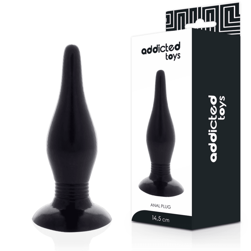 ADDICTED TOYS - ANAL PLUG 14.5 CM NEGRO - Sensuana.es