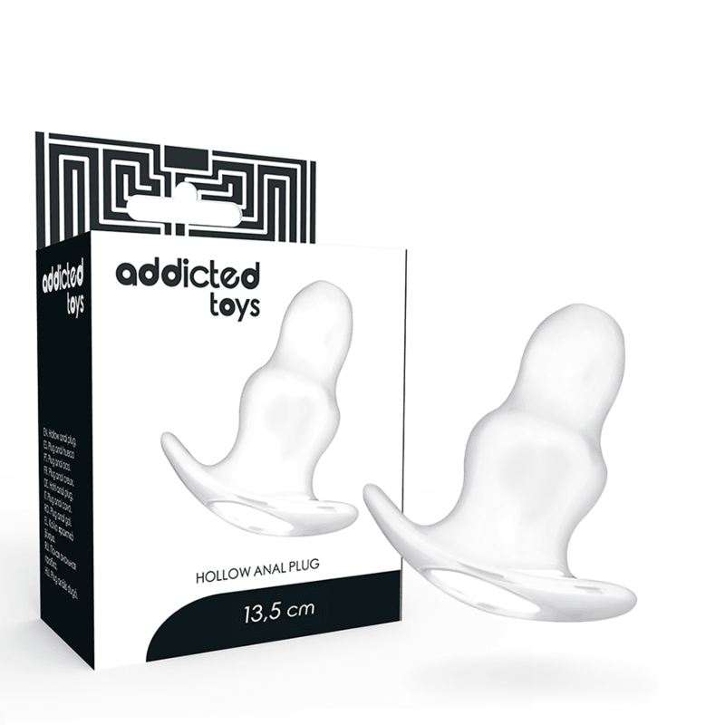 ADDICTED TOYS - DILATADOR ANAL GRANDE 13 CM - TRANSPARENTE - Sensuana.es