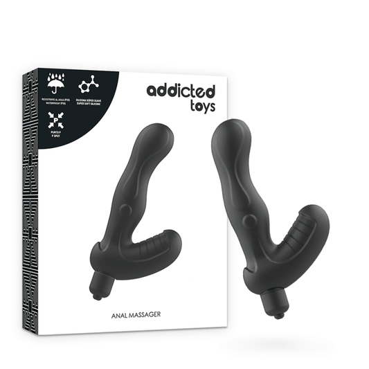 ADDICTED TOYS - ESTIMULADOR ANAL PROSTATA SILICONA P-SPOT VIBE - Sensuana.es