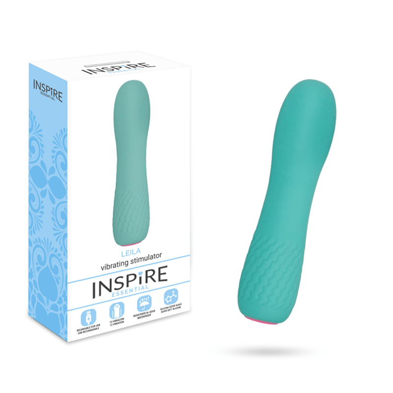 INSPIRE ESSENTIAL - LEILA VIBRADOR TURQUESA - Sensuana.es