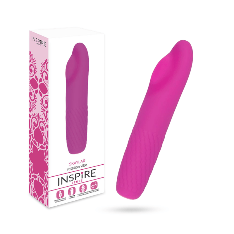 INSPIRE SENSE - SKAYLAR VIBRADOR / ROTADOR LILA - Sensuana.es