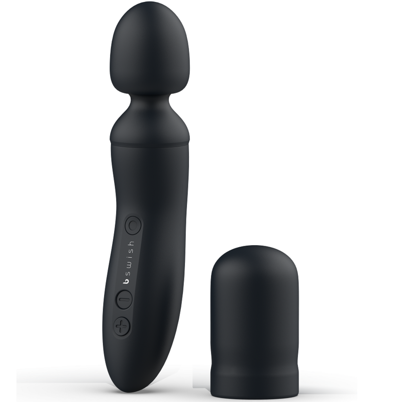 B SWISH - BTHRILLED VIBRADOR WAND PREMIUM NEGRO