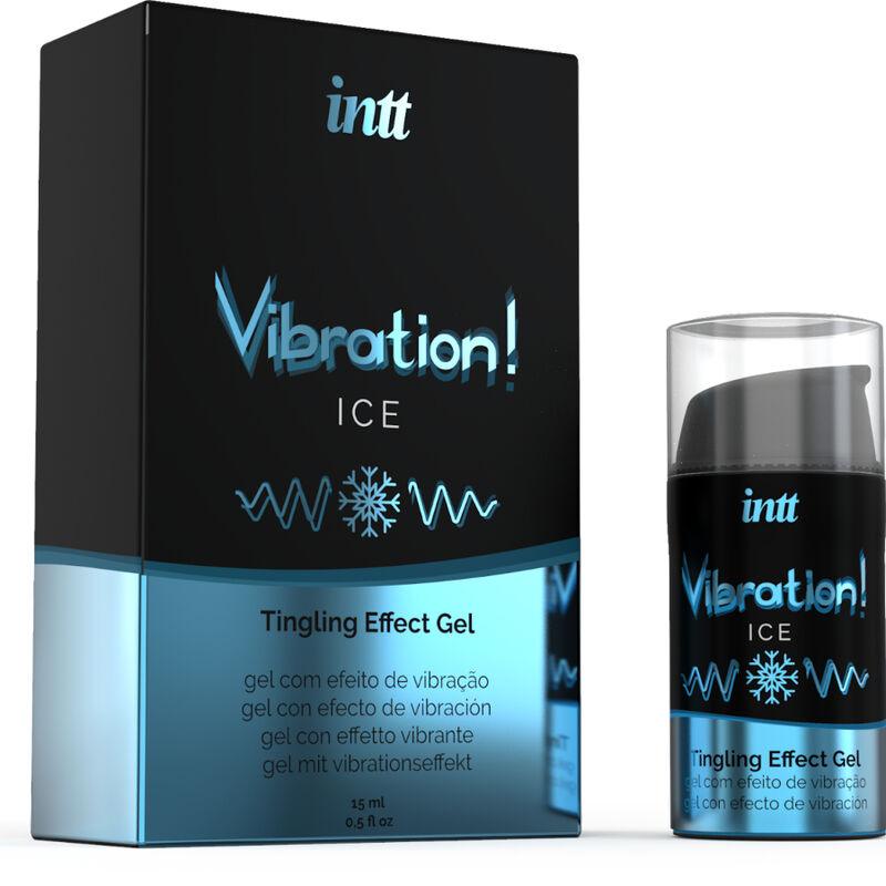 INTT - POTENTE ESTIMULANTE ÍNTIMO GEL VIBRADOR EFECTO FRÍO 15ML - Sensuana.es