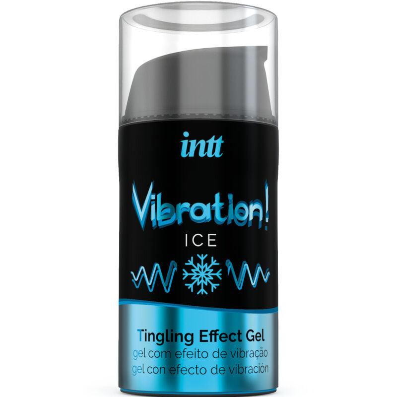 INTT - POTENTE ESTIMULANTE ÍNTIMO GEL VIBRADOR EFECTO FRÍO 15ML - Sensuana.es