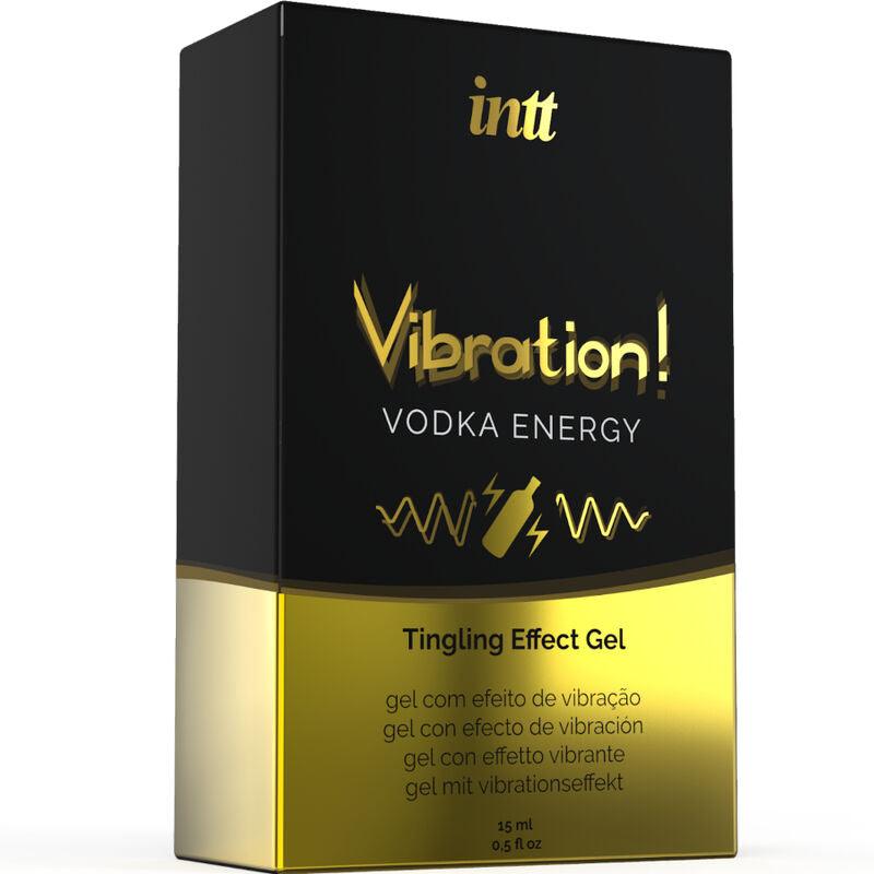 INTT - POTENTE ESTIMULANTE ÍNTIMO GEL VIBRADOR LIQUIDO VODKA 15ML - Sensuana.es