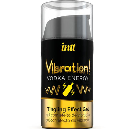 INTT - POTENTE ESTIMULANTE ÍNTIMO GEL VIBRADOR LIQUIDO VODKA 15ML - Sensuana.es