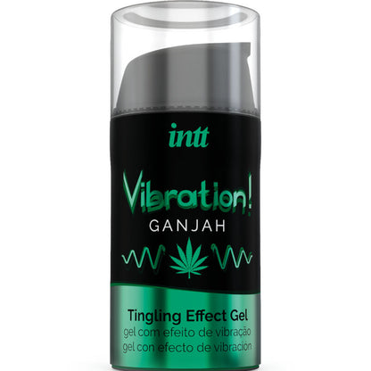 INTT - POTENTE ESTIMULANTE ÍNTIMO GEL VIBRADOR LIQUIDO CANNABIS 15ML - Sensuana.es