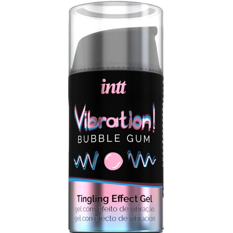 INTT - POTENTE ESTIMULANTE ÍNTIMO GEL VIBRADOR LIQUIDO CHICLE 15ML - Sensuana.es