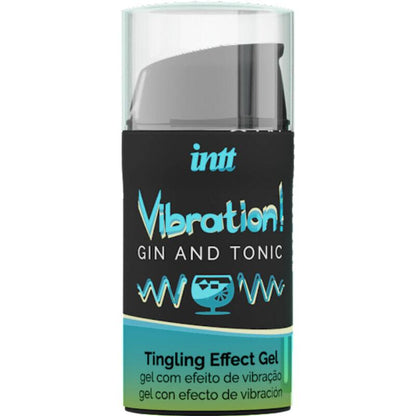 INTT - POTENTE ESTIMULANTE ÍNTIMO GEL VIBRADOR LIQUIDO GIN & TONIC 15ML - Sensuana.es