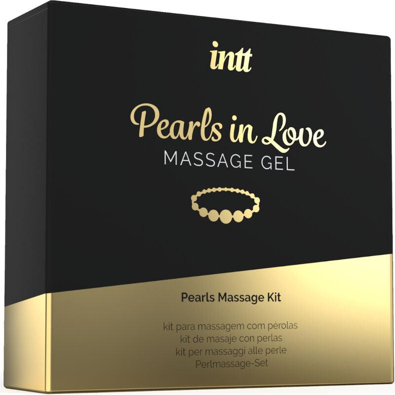 INTT MASSAGE & ORAL SEX - PEARLS IN LOVE CON COLLAR DE PERLAS Y GEL DE SILICONA - Sensuana.es