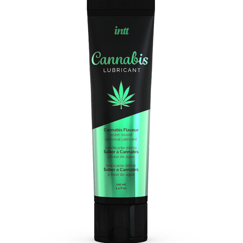 INTT LUBRICANTS - LUBRICANTE INTIMO BASE AGUA CON SABOR A CANNABIS - Sensuana.es