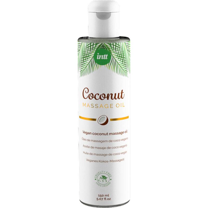 INTT - ACEITE DE MASAJE VEGANO DULCE CON SABOR A COCO RELAJANTE - Sensuana.es