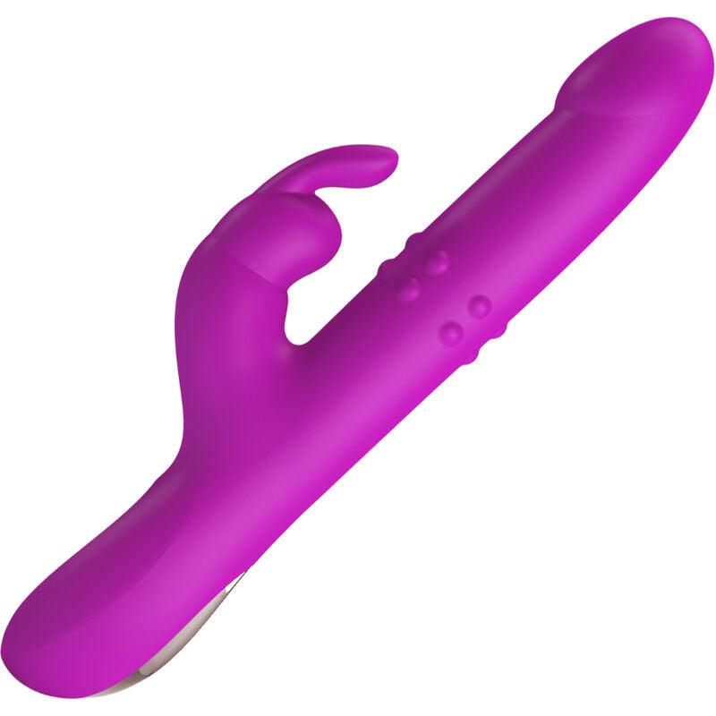 PRETTY LOVE - REESE VIBRADOR CON ROTACIÓN MORADO - Sensuana.es