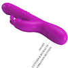 PRETTY LOVE - REESE VIBRADOR CON ROTACIÓN MORADO - Sensuana.es