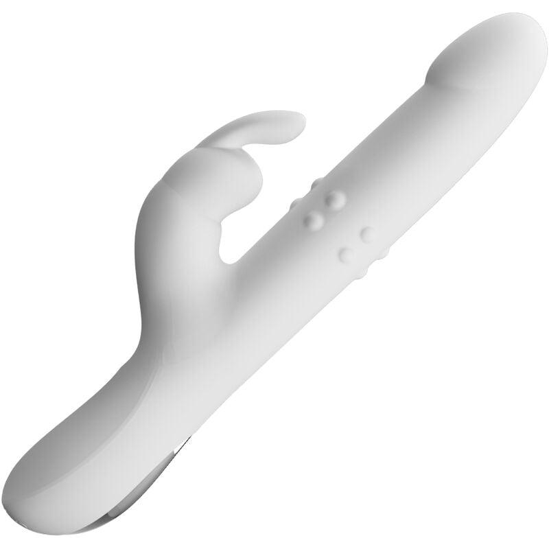 PRETTY LOVE - REESE VIBRADOR CON ROTACIÓN PLATEADO - Sensuana.es