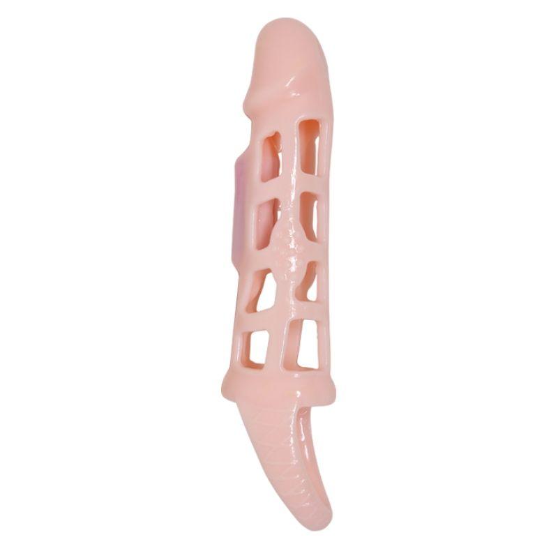 PRETTY LOVE - HARRISON FUNDA EXTENSORA PENE CON VIBRACION Y STRAP 13.5 CM - Sensuana.es