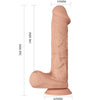 BAILE - BEAUTIFUL ENCOUNTER BERGRISI DILDO REALISTICO FLEXIBLE 26 CM NATURAL - Sensuana.es